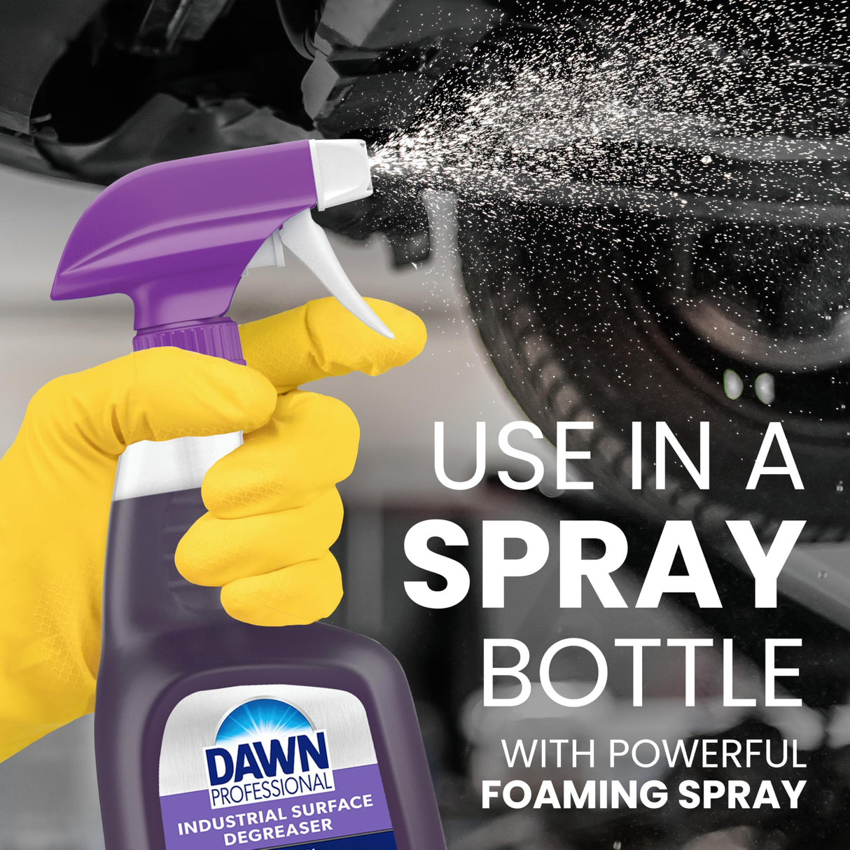 Dawn PRO Industrial Surface Degreaser, Bulk Foaming Spray for Cleaning Grease Buildup in Commercial Kitchens, 32 fl oz (Case of 6)