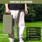 WORKPRO 17" Kneeling Pad with Removable Cover, Green