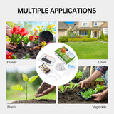 AAwipes Soil Test Kit for 4-in-1 pH, Nitrogen(N), Phosphorus(P), Potassium(K) Levels – 40 Tests for Garden, Lawn, Yard & Plant Care – Reliable Nutrient Tester with Sampling Accessories