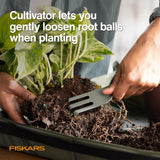 Fiskars 5-Piece House Plant Cultivating Tool Set for Indoor Gardening