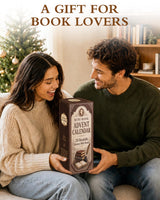 Mini Book Advent Calendar 2026 for Book Lovers, Christmas Tree Decor Books