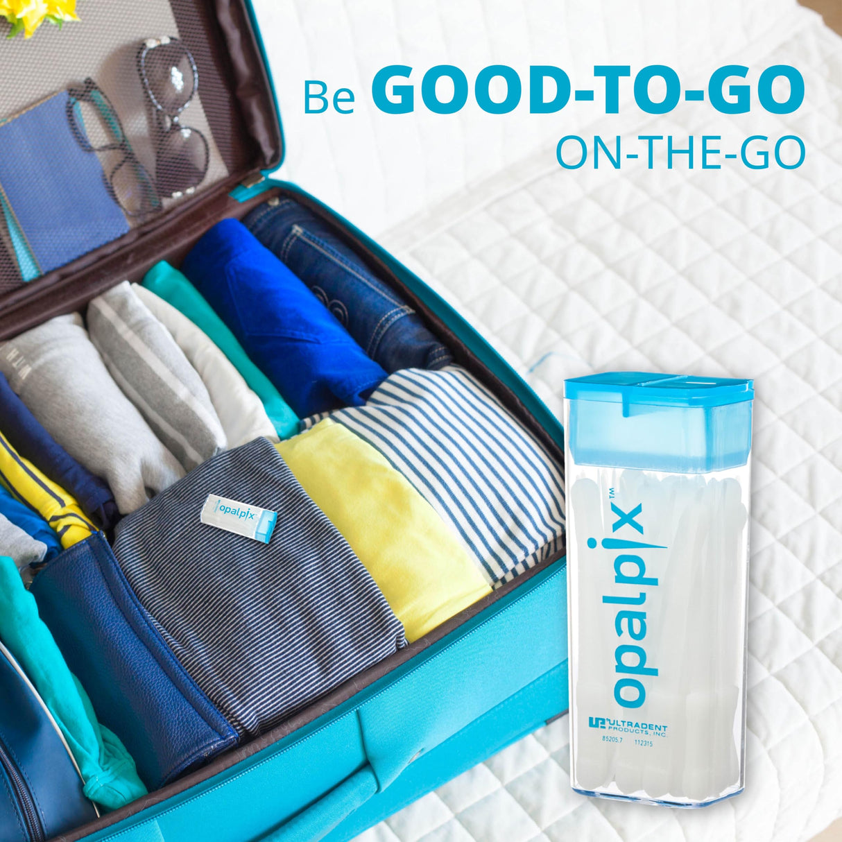 ULTRADENT Opalpix Dental Picks (1 Pack) 32ct per Pack Toothpicks Opalescence Teeth Floss Products Plastic Tooth Dental Pick Oral Care Soft Gum 5590-1