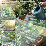 Remiawy Garden Netting, 2 Pack 10 x 33 FT Ultra Fine Garden Mesh Netting for Plants, Gardening Raised Bed Barrier Row Cover Protection Screen for Fruits Flowers Vegetables from Birds Animals Deer