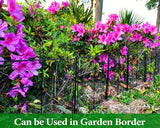 3 Pack Plant Protectors from Animals, 12Pcs 1" Mesh DIY Plant Cages 13.8"x13.8"x12", Metal Garden Animal Barrier with Stakes, Keep Rabbits & Chipmunks Out for Vegetables, Shrubs & New Plants