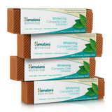 Himalaya Botanique Whitening Complete Care Toothpaste, Teeth Whitening, Fights Plaque, Fluoride Free, No Artificial Flavors, SLS Free, Cruelty Free, Foaming, Simply Mint Flavor, 5.29 Oz, 4 Pack