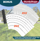 SturdyShape Soil Probe Sampler Kit (40 Inch)