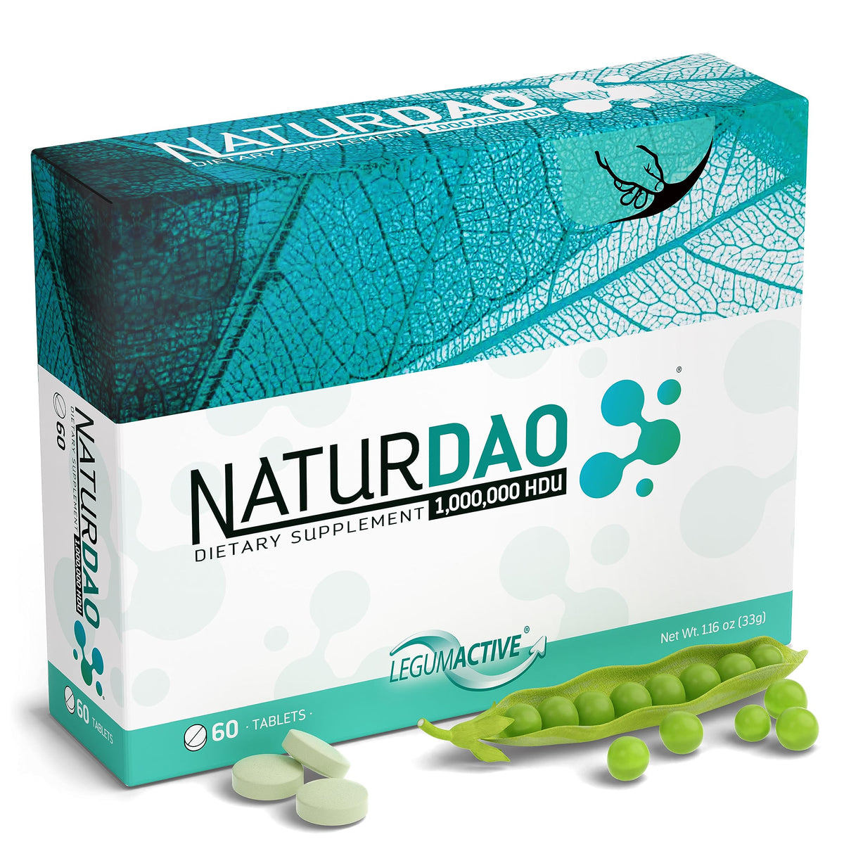 NATURDAO - 1,000,000 HDU - DAO Enzyme Supplement - Histamine Block - D ...