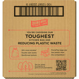 Glad ForceFlex MaxStrength with Clorox Trash Bags, 13 Gal, Lemon Fresh Bleach, 90 Ct, Pack May Vary