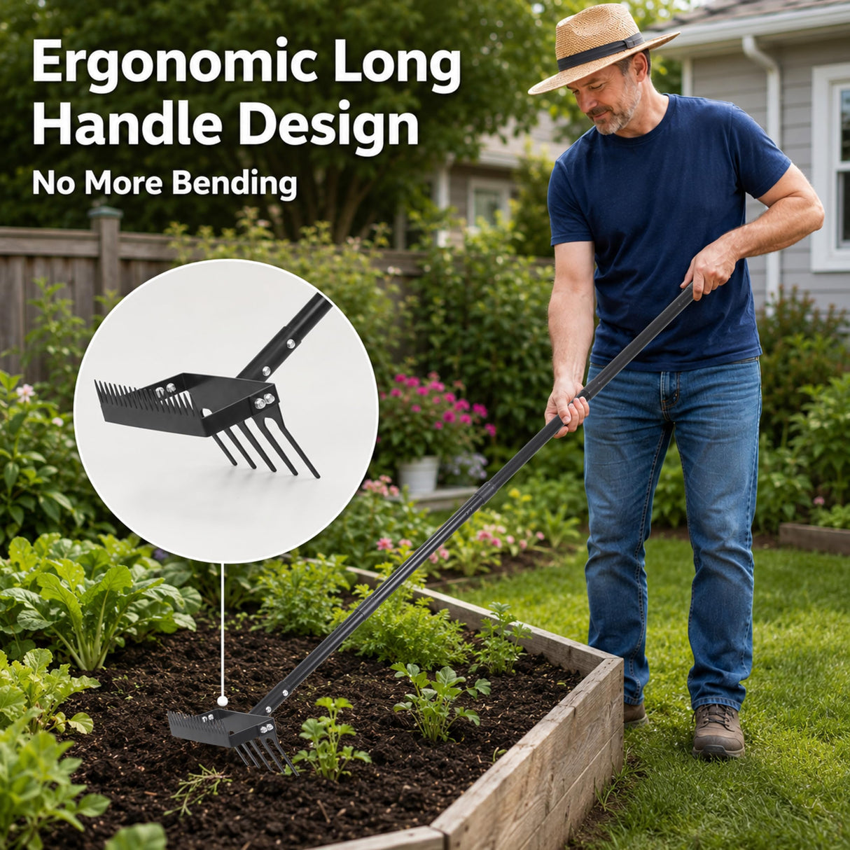 Gardzen Garden Hoe for Weeding