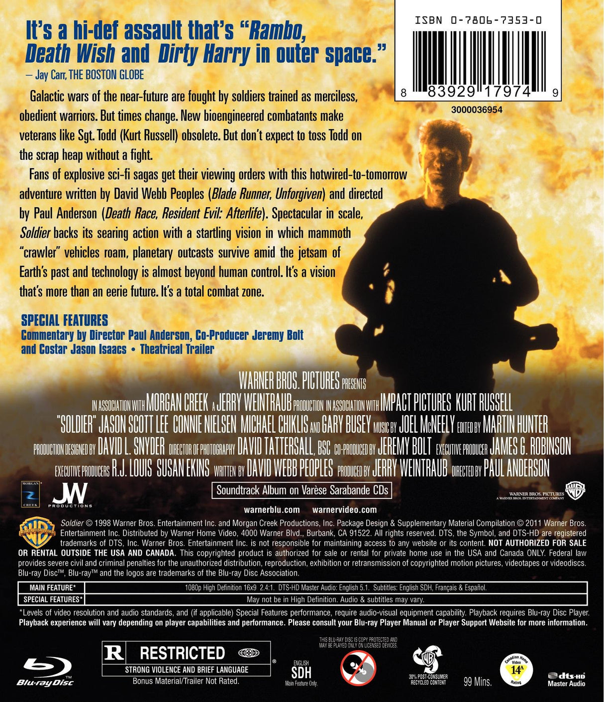 Soldier (BD) [Blu-ray]