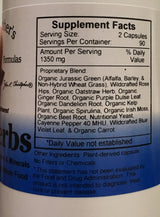 Christopher's Original Formulas Vitalerbs, Nutrient-Rich Herbal Supplement, 180 Veg Caps