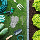 100Pcs Irrigation Drip Tubing Landscape Staples 5 Inch Garden Stakes