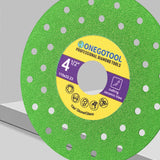 ONEGOTOOL 4-1/2 inch Tile Cutter Diamond Saw Blade for Angle Grinder Porcelain Ceramic Glass Marble Cutting Tools Grinding disc (3pcs)