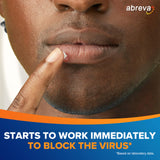 Abreva 10 Percent Docosanol Cold Sore Treatment, Treats Your Fever Blister in 2.5 Days - 0.07 oz Tube x 2