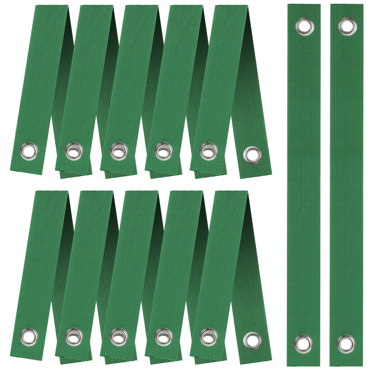 Jevrench 36 PCS Tree Straps for Staking, Guying, & Hurricane Protection, Heavy Duty Nylon Tree Support Straps with Buckle Fasteners