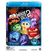 Inside Out 2 - Blu-ray + DVD + Digital