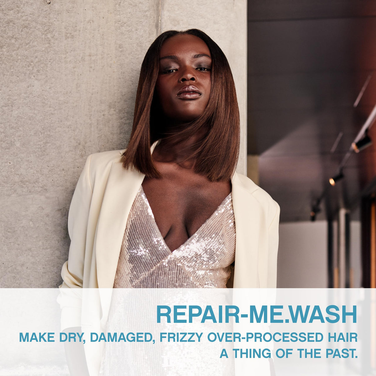 KEVIN.MURPHY REPAIR-ME.WASH - Moisturising Hair Repair Shampoo - Hydrating Frizz Control Shampoo - Sulphate & Paraben Free Hair Care - 1 L / 33.8 fl oz