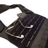 North Gym Adjustable Weighted Vest/Incl. 2 Innovative Moulded Weights for Best fit / 14lbs / 20lbs/ 30lbs/ 40lbs (Black 40lbs)