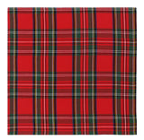 COTTON CRAFT Christmas Tartan Plaid Cloth Napkins - 12 Pack 100% Cotton