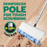 Swiffer Sweep & Mop Deluxe 2-in-1 Floor Mopping and Sweeping Kit, Multi-Surface Kit for Floor Cleaning, Kit Includes 1 Sweeper Device, 5 Heavy Duty Dry Sweeping Cloths, 6 Heavy Duty Wet Mopping Cloths