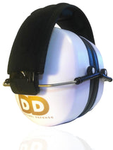 DECIBEL DEFENSE Professional Safety Ear Muffs 37dB NRR - The HIGHEST Rated & MOST COMFORTABLE Ear Protection For Shooting & Industrial Use - THE BEST HEARING PROTECTION...GUARANTEED (WHITE)