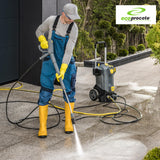 Eco Etch Pro Concrete Cleaner & Etcher Dissolver - Efflorescence, Rust & Dirt Remover from Brick, Driveway, Garage - Gentle Substitute for Citric & Muriatic Acid - Non-Toxic & Safe - 1 Gallon