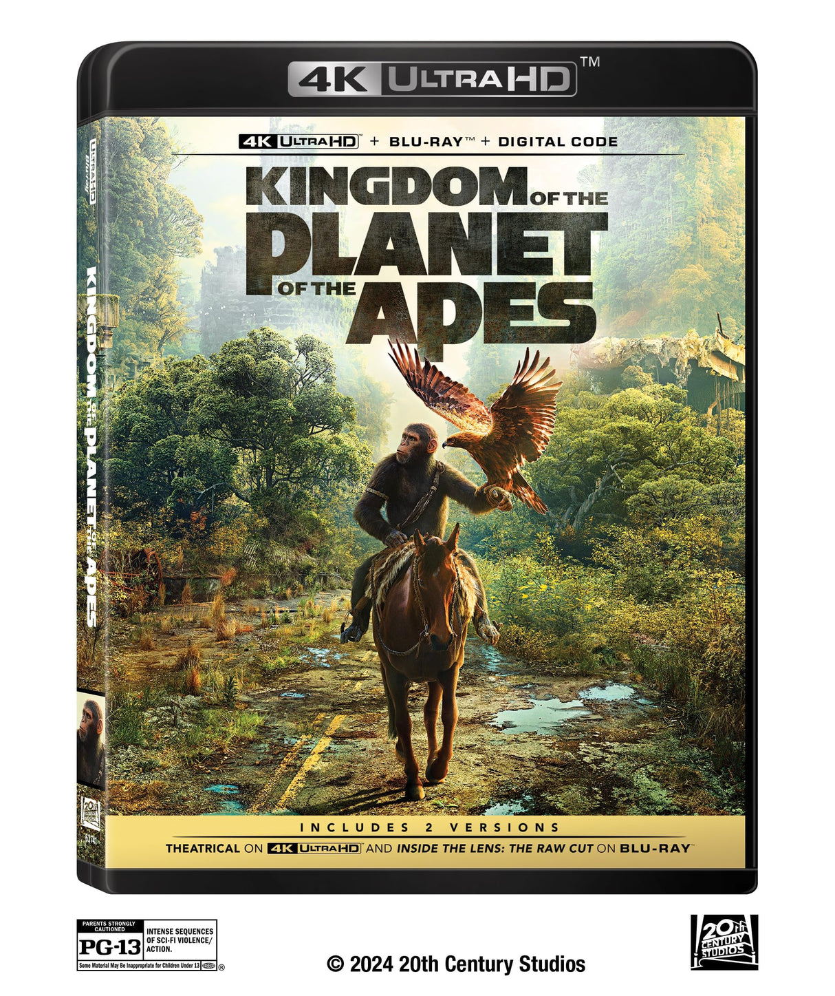 Kingdom of the Planet of the Apes - 4K + Blu-ray + Digital [4K UHD]