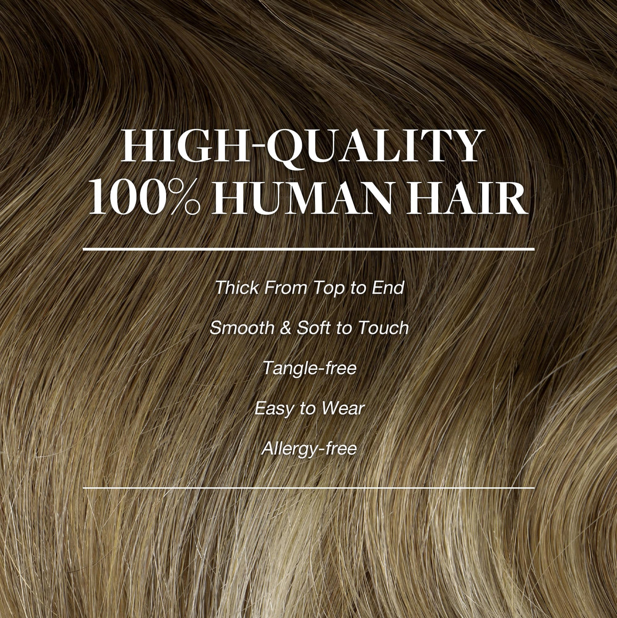 GOO GOO Clip in Hair Extensions Real Human Hair, Remy Human Hair Extensions Clip ins for Women, Natural Human Hair, 16inch 120g 7Pcs, 3/8/613 Balayage Walnut Brown to Ash Brown and Bleach Blonde