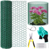 32.8ftx16In Plant Protectors from Animals,Plant Cages for Outdoor Plants