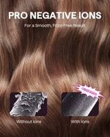 Hair Dryer, Wavytalk Turblow Pro Fast Drying Blow Dryer with Diffuser, High Speed Hair Dryer with 110,000 RPM, Pro Negative Ions for Reduces Damage, Frizz Smoothing, 3 Speeds & 3 Temps, Pink