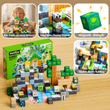 Voxifyx 150PCS Magnetic Building Blocks Set Toys, Kids Classroom Magnet Blocks Sensory Toy for Toddlers STEM Learning, Construction Stacking Toy for Kids Boys and Girls Christmas Birthday Gifts
