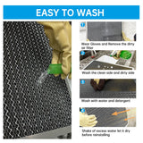 UBeesize 20x20x4 Reusable Electrostatic Air Filter HVAC AC Furnace Filter,Washable, Lasts a Lifetime,Permanent Air Filter,Breathe Fresher,Home And Office(Actual Size:19.37x19.37x3.58In)
