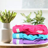 wegreeco Christmas Washable Reusable Premium Dog Diapers, XX-Large, Bright Color, for Female Dog, Pack of 3,Small Dog Puppy & Doggy Diapers Female,Dog Period Panties Diapers Female in Heat