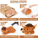 WDXDSOB Weighted Highland Cow Stuffed Animals | 4.2 Lbs Weighted Highland Cow Plush for Kids & Adults | 21.6 Inch Large Cattle Pillow Toy Gift for Christmas Birthday Mother's Day