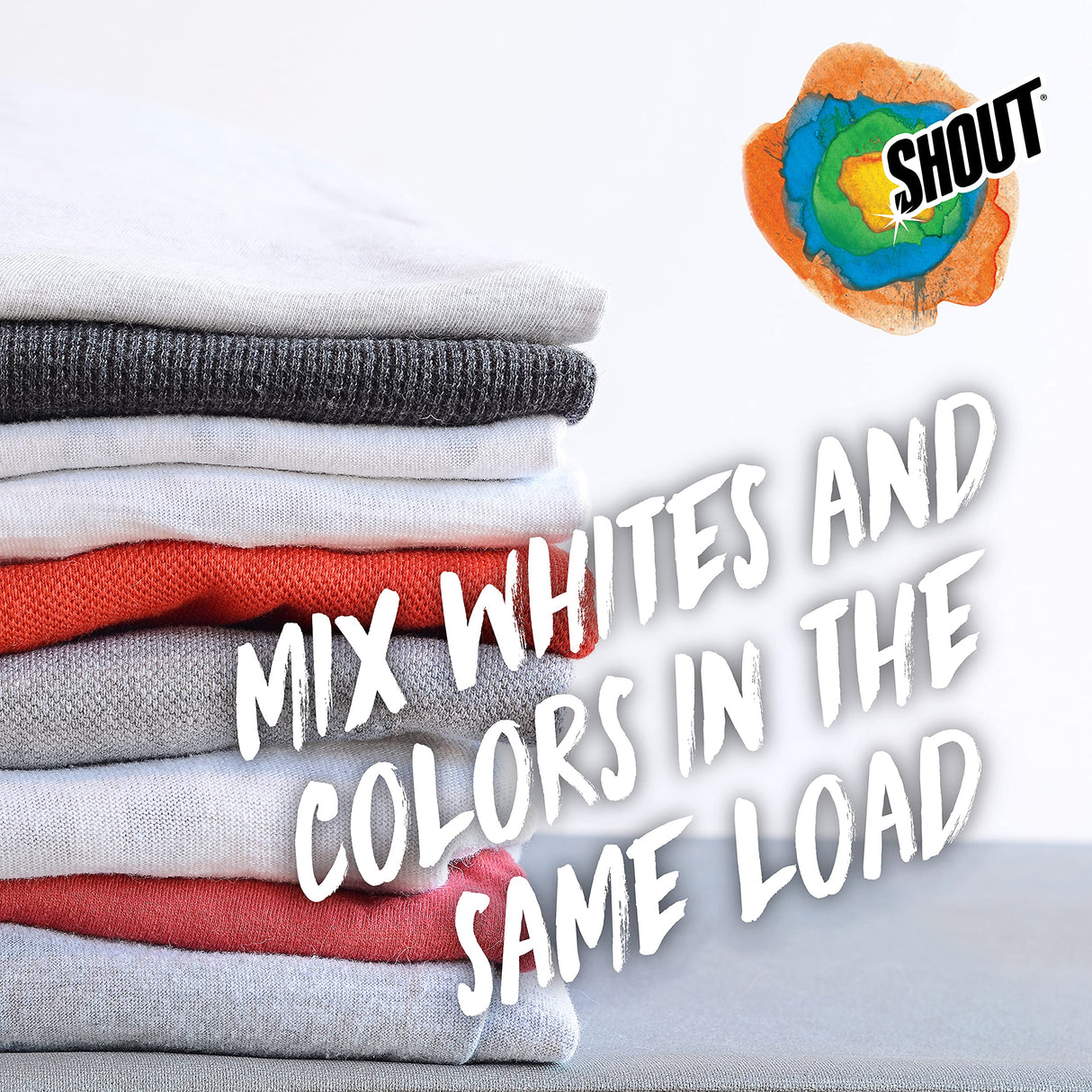 Shout Color Catcher Sheets for Laundry, Allow Mixed Washes, Prevents Color Runs and Maintains Original Clothing, 72 Count - Pack of 4 (288 Total Sheets)