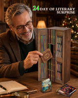 Mini Book Advent Calendar 2026 for Book Lovers, Christmas Tree Decor Books