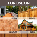 Ready Seal 112 Stain and Sealer, Natural Cedar, 1 gal, Can