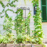 ARIFARO 4Pack 37.5'' Metal Garden Trellis for Climbing Plants Outdoor