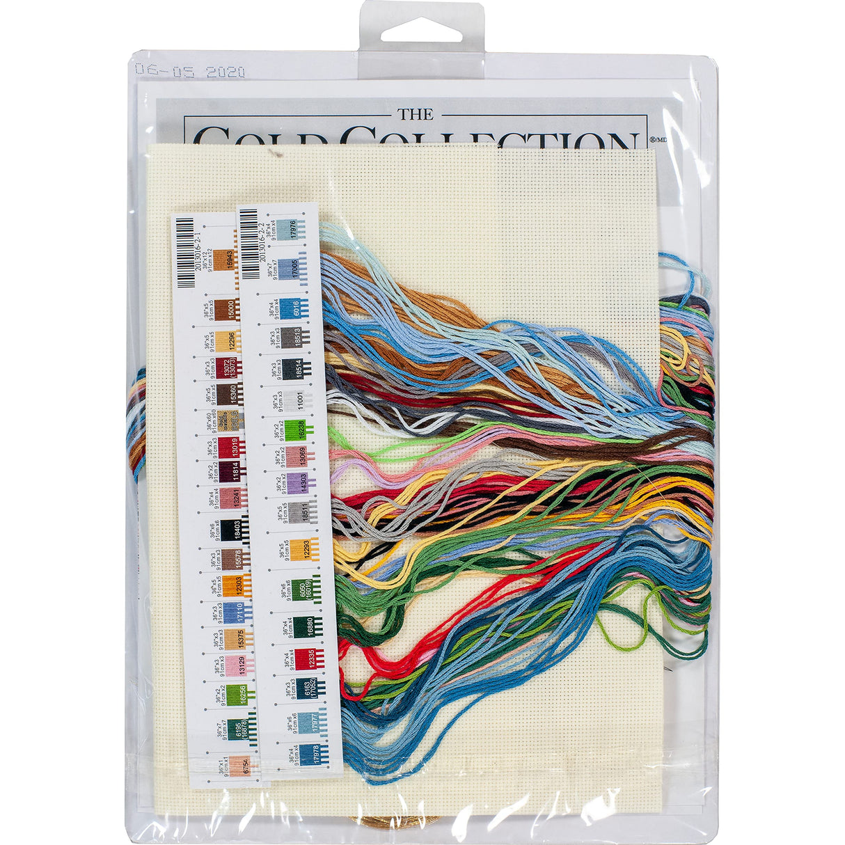 Dimensions Gold Collection Christmas Village Counted Cross Stitch Ornament Kit, 6 pcs