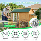 Land Guard Hardware Cloth 1/2 Inch 48inx100.1ft 19 Gauge Square Chicken Wire Fence Mesh Roll Raised Garden Bed Plant Supports Poultry Netting Cage Snake Fence…