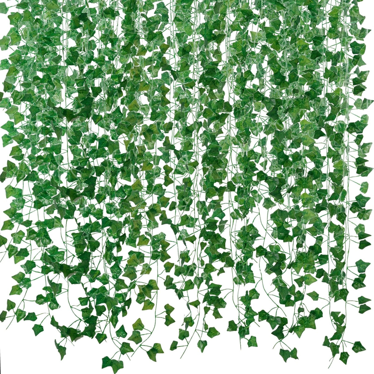 Freyalife Fake Vines for Room Decor(48Pack336Ft) Aesthetic Artificial Plant Ivy Leaves Hanging Greenery Garlands for Home Bedroom Wall Wedding Christmas Party Office patio Indoor, Outdoor Garden Décor