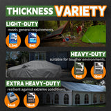RAINDEWAY Small Tarps 4x6 Waterproof,Tarp Small,9Mil Thick Finished Size,Multipurpose Poly Tarp Cover with Metal Grommets and Reinforced Edges,Green/Black Tarpaulin
