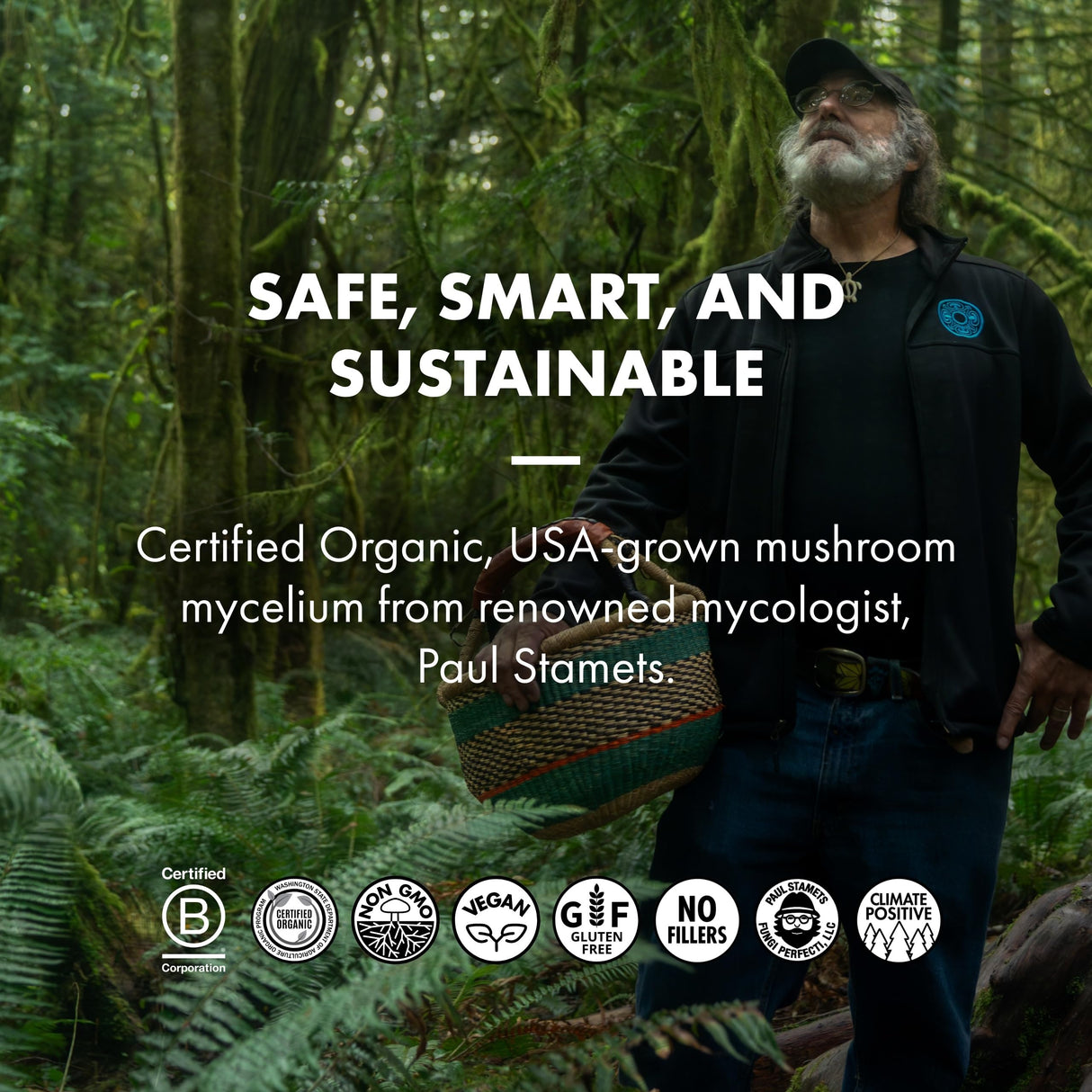 Host Defense Mushrooms Lion's Mane - Supplement Capsules for Brain Health Support - Mushroom Support for Focus & Memory Function - Immune & Nervous System Supplement - 120 Capsules (60 Servings)*