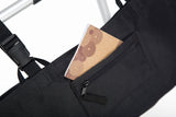 RMS Water Resistant Tote Bag for Walker, Rollator or Scooter (Black)