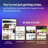 KETO-MOJO Blood Glucose and Ketone Test Strips Combo Pack | 60 Glucose + 60 Ketone Strips (120 Count) | for Use Only with GK+ Meter