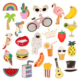 EuTengHao 25 Pieces Cute Enamel Lapel Pin Set Cartoon Brooch Pin Badges Brooch Pins for Clothing Bags Jackets Accessories Supplies DIY Crafts