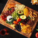 Bamboo Cutting Boards Non Toxic Wood Wooden Cutting Board for Kitchen Non Slip Christmas Xmas Birthday Law Step Stepmom Stepmother Have Everything Good Unique Useful Present