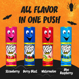 Push Pop Halloween Candy Lollipops, 24 Count, Assorted Party Favors
