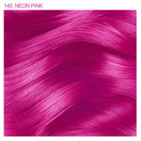 Adore Semi Permanent Hair Color - Vegan and Cruelty-Free Pink Hair Dye - 4 Fl Oz - 140 Neon Pink (Pack of 1)