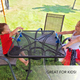 LotFancy Card Holders for Playing Cards, 4-Pack Playing Card Holder for Adults, Kids, Seniors, Plastic, Hands Free, for Family Card Game Nights, Canasta, Poker Parties